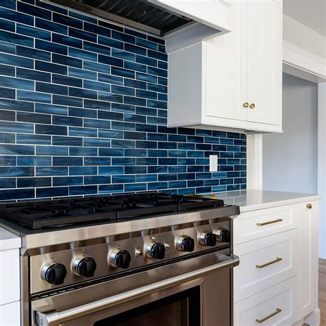 blue kitchen tile backsplash ideas.